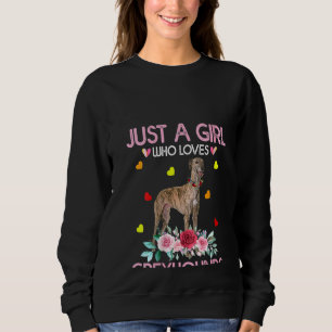 Frauen Greyhound Hund T-Shirt für Frauen nur ein M Sweatshirt