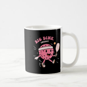 Frauen große Dink-Energie Pickleball lustiger Pick Kaffeetasse