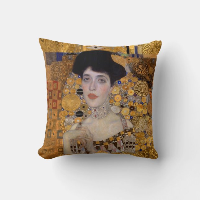 Frauen Gustav Klimt Kissen (Vorderseite)