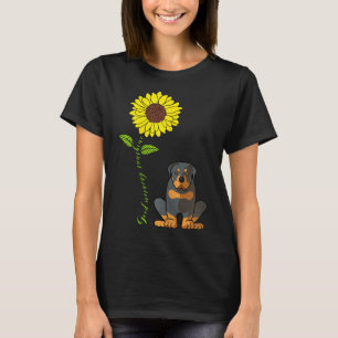 Frauen Guten Morgen Sonnenschein Rottweiler Mutter T-Shirt