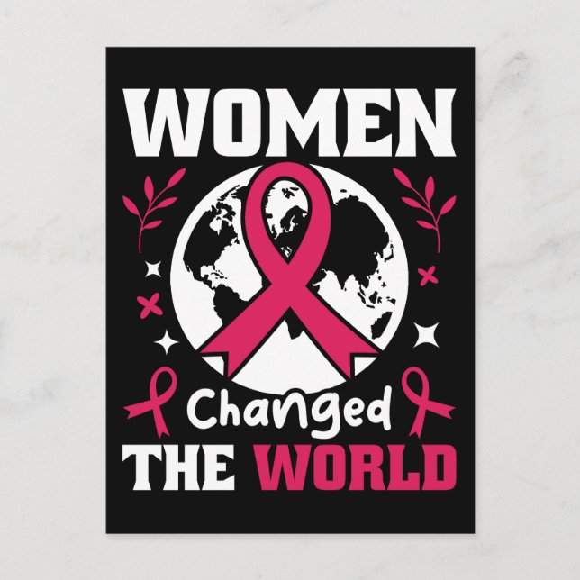 Frauen haben die Welt verändert Postkarte (Vorderseite)