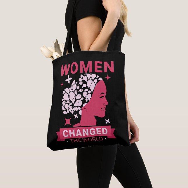 Frauen haben die Welt verändert Tasche (Von Nahem)
