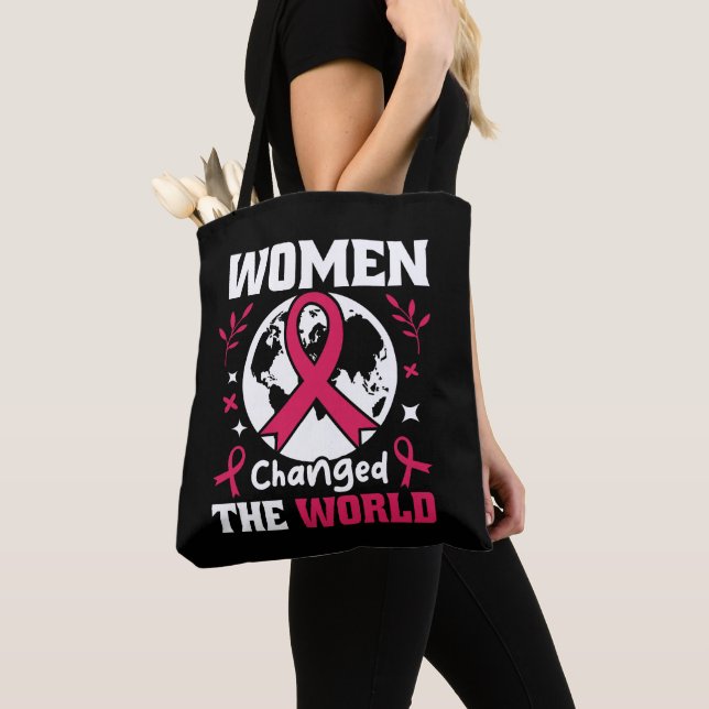 Frauen haben die Welt verändert Tasche (Von Nahem)