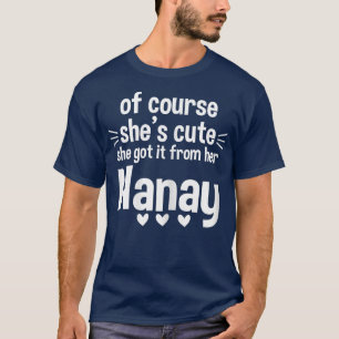 Frauen haben Glück, die beste Nananie aller Zeiten T-Shirt