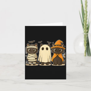Frauen Halloween Lustiger Kürbis Halloween Schwarz Karte