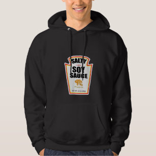 Frauen Halloween-Passende Kostüm salzige Sojasauce Hoodie