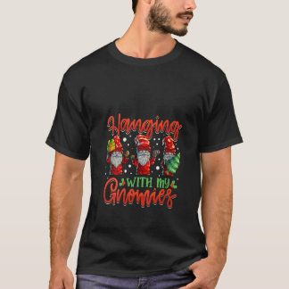 Frauen Hängen Mit Meinen Gnomies Frauen Drei Chris T-Shirt