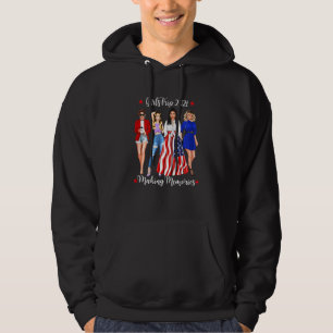 Frauen Hen Do Girls Tour Sassy Womens Batcherolett Hoodie