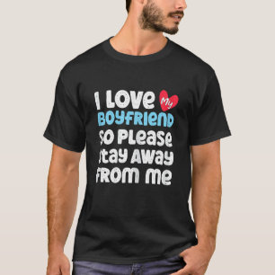 Frauen Herz Romantischer Freund Niedlich I Liebe M T-Shirt