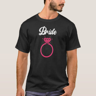 Frauen Hochzeit Braut Verlobt nur verheiratet mein T-Shirt