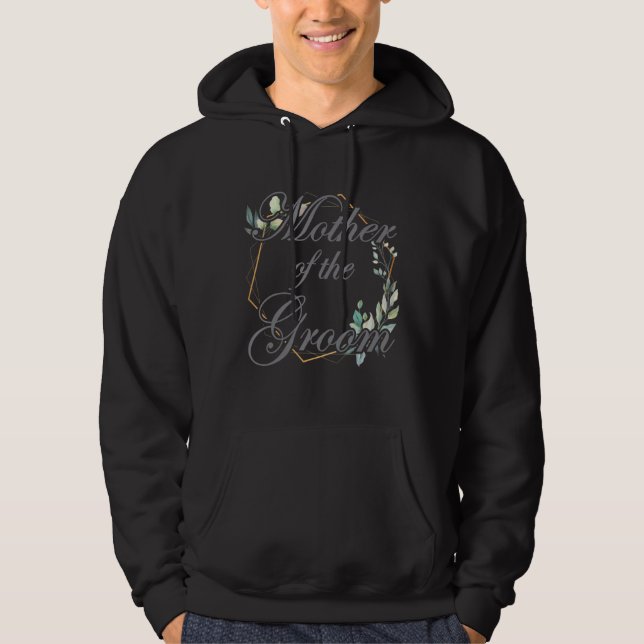 Frauen Hochzeit Brautparty Bride Mama Mutter von T Hoodie (Vorderseite)