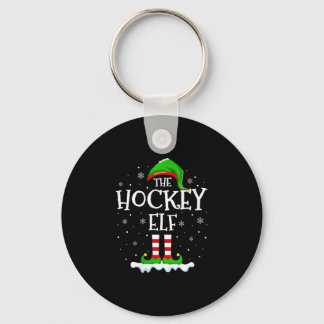 Frauen-Hockey-Elf-Squad-Weihnachts-Familien-Matchi Schlüsselanhänger