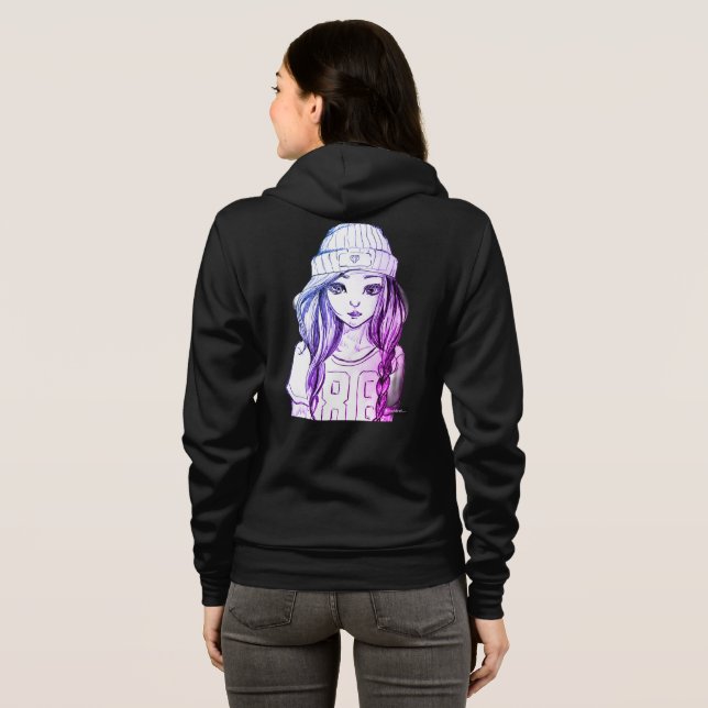 Frauen-Hoodies & Sweatshirts (Schwarz voll)