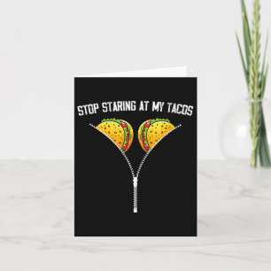 Frauen hören auf, an meinem Tacos Cinco de Mayo Me Karte