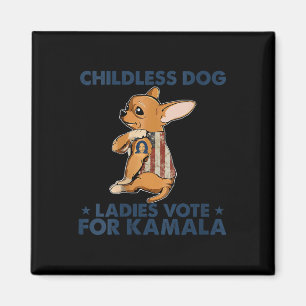 Frauen Hund Harris Tattoo Kinderlose Hunde Frauen Magnet
