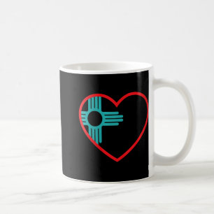 Frauen I Love New Mexico Herz Zia Symbol New Mexi Kaffeetasse