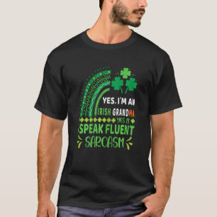 Frauen Ich bin eine irische Oma St Patrick's Day W T-Shirt