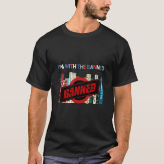 Frauen Ich bin mit den Verbotenen, verbotene Büche T-Shirt