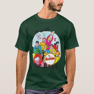 Frauen Ich bin mit der Band Archie Comics VNeck vi T-Shirt