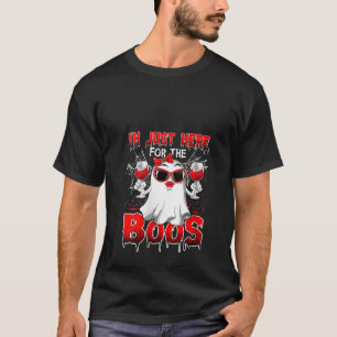 Frauen Ich bin nur hier für die Buh-Rufe Lustiger  T-Shirt