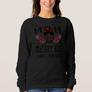 Frauen ich habe zwei Titel Mama und Ernährungsbera Sweatshirt