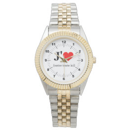 Frauen, ich höre zwei Tonen Armband beobachten Armbanduhr