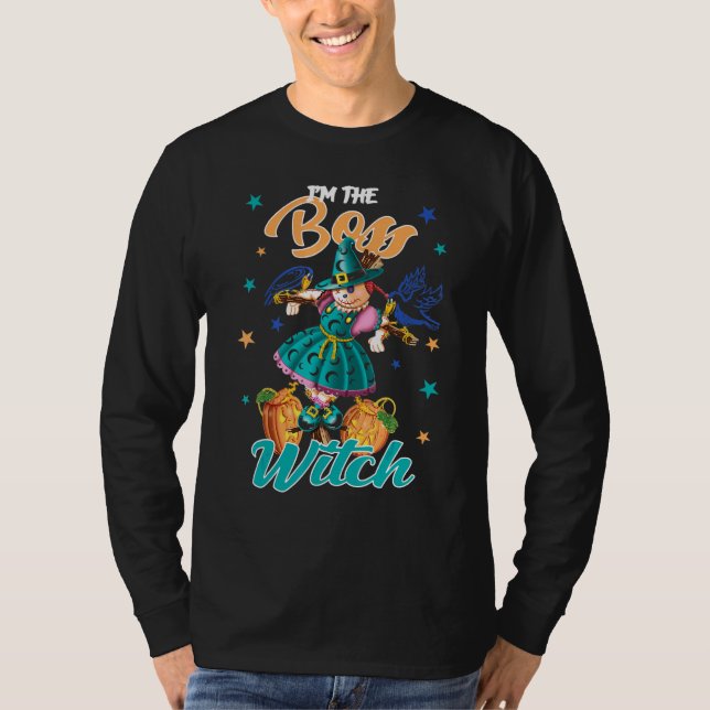 Frauen im Boss Hexenkostüm T-Shirt (Vorderseite)