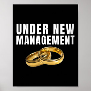 Frauen im Brautgarten Hochzeitsrings unter neuem M Poster