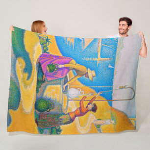 Frauen im Brunnen, Signac Fleecedecke