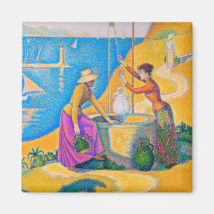 Frauen im Brunnen, Signac Magnet