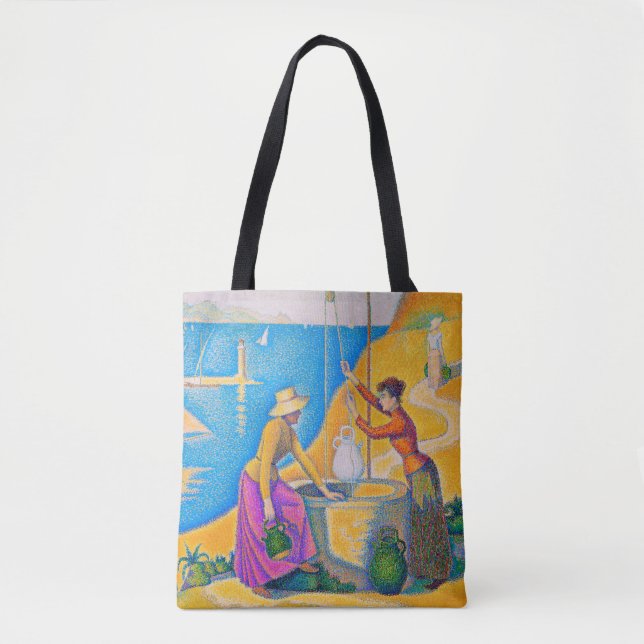 Frauen im Brunnen, Signac Tasche (Vorderseite)