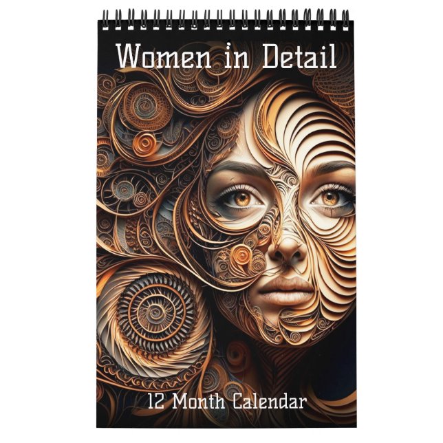 Frauen im Detail 12 Monatskalender (einzelne Seite Kalender (Titelbild)