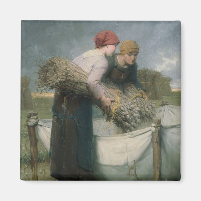 Frauen im Feld, 1882 Magnet (Vorne)