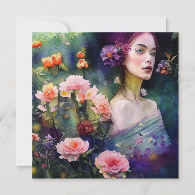 Frauen im Garten 4 (Vorderseite)