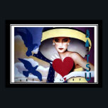 Frauen im Herzen Art Deco Poster<br><div class="desc">Vintag Printposter drucken von Frauen im Herzen Art Deco Poster Vintage Vintage Plakate Vintag , viktorianisch , Art Deko , Retro , modische , nostalgische , Wanddekoration , Büros , Art Deko Mode , Reisen , alt , Kunst , antiken , restauriert , nostalgisch , Nostalgie , alle , Künstler,...</div>