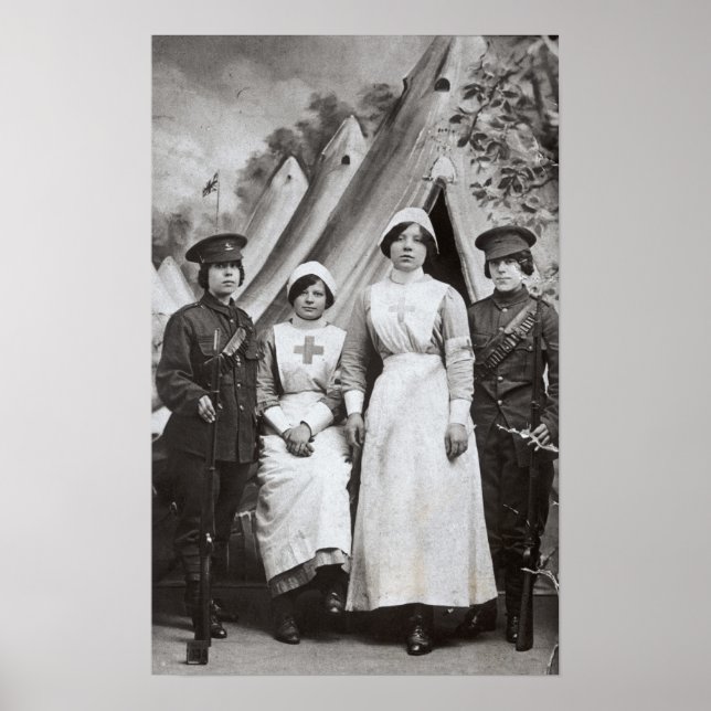 Frauen im Krieg, 1914-18 Poster (Vorne)