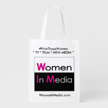 Frauen im Medienraum EZ-Einkaufstasche - Weiß