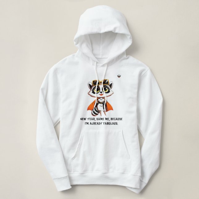 Frauen im neuen Jahr, gleich ich Hoodie (Design vorne)
