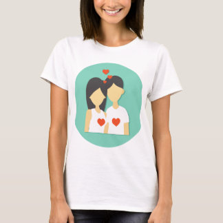 Frauen im Shirt