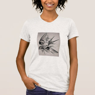 Frauen im Shirt, Damen Tee, Frauen, Grafiktee, cas T-Shirt