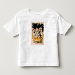 Frauen im Tanz Kostüm auf Blume Poster Kleinkind T-shirt
