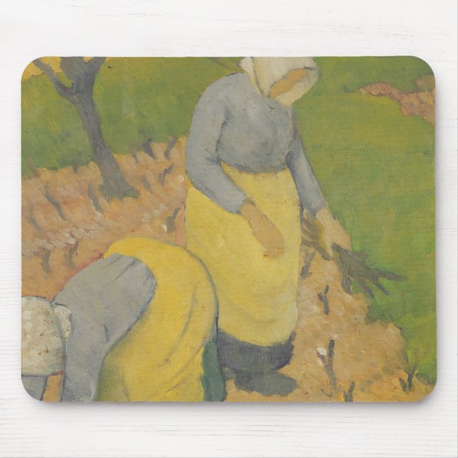 Frauen im Weinberg, 1890 Mousepad (Vorne)