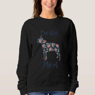 Frauen in Boston Terrier für Bostie Mama Hund Mama Sweatshirt