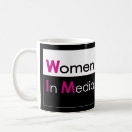 Frauen in der klassischen medienmedialen Tasse Bla