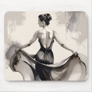 Frauen in der Kleiderkunst Mousepad