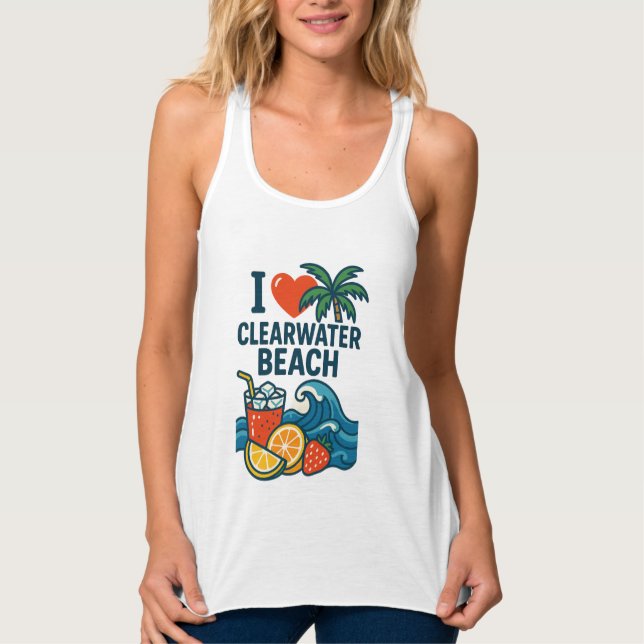 Frauen in der Liebe Der Tank von Clearwater Beach (Vorderseite)