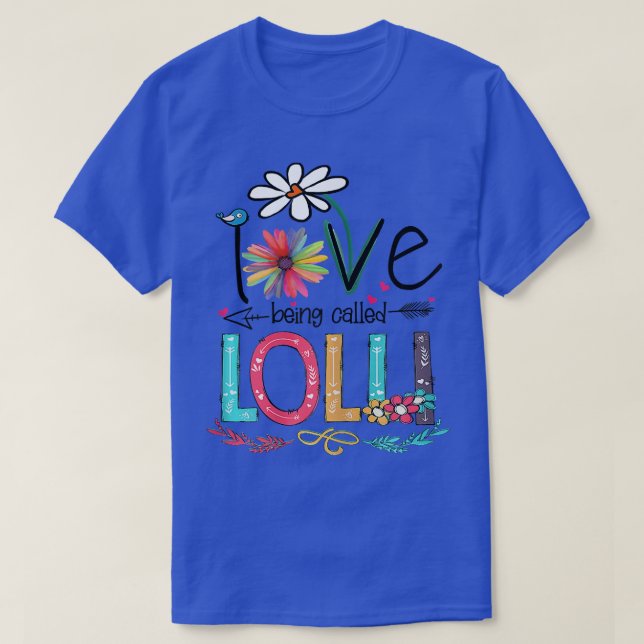 Frauen in der Liebe, die Lolli Sonnenblumen Mütter T-Shirt (Design vorne)