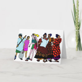 Frauen in der Welt - 2 Karte