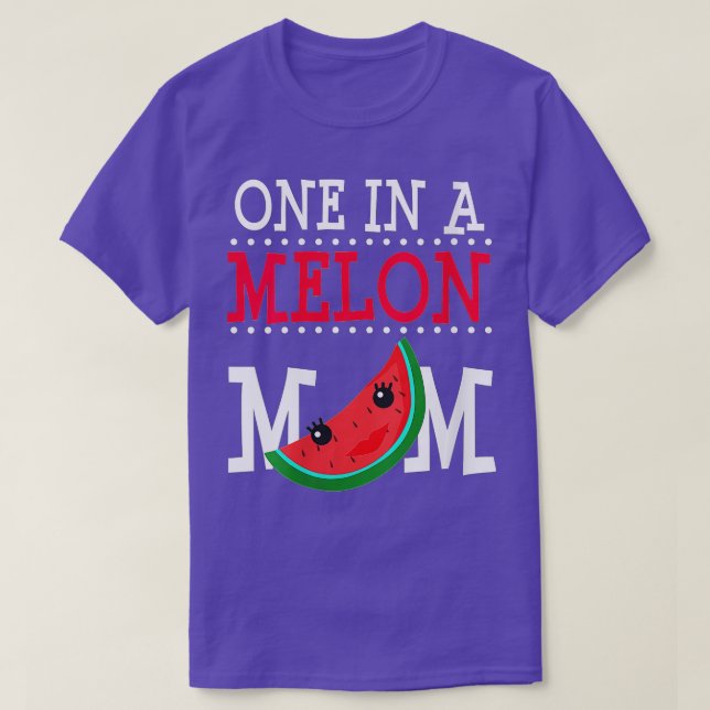 Frauen in einer melonischen Mama Gedeckter Wasserp T-Shirt (Design vorne)
