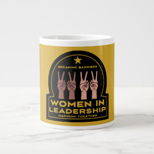Frauen in Führungspositionen Jumbo-Tasse